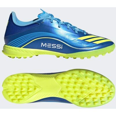 Adidas Chaussure F50 Messi League Turf Royal Blue / Solar Yellow / Semi Blue Burst 46 - Publicité Adidas Chaussure F50 Messi League Turf Royal Blue / Solar Yellow / Semi Blue Burst 46 - Publicité