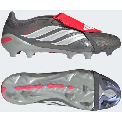 Adidas Chaussure de football PREDATOR LEAGUE languette rabattable Terrain souple Iron Metallic / Zero Metalic / Lucid Red 47 1/3 - Publicité Adidas Chaussure de football PREDATOR LEAGUE languette rabattable Terrain souple Iron Metallic / Zero Metalic / Lucid Red 47 1/3 - Publicité