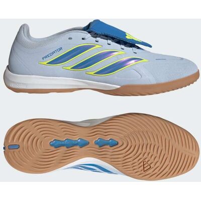Adidas Chaussure de football PREDATOR LEAGUE Fold-Over Tongue Indoor Crystal Sky / Ray Blue / Team Solar Yellow 2 41 1/3 - Publicité Adidas Chaussure de football PREDATOR LEAGUE Fold-Over Tongue Indoor Crystal Sky / Ray Blue / Team Solar Yellow 2 41 1/3 - Publicité