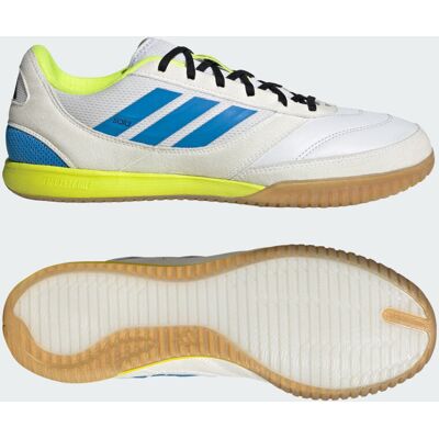 Adidas Chaussure de football indoor TOP SALA COMPETITIONII Cloud White / Lucid Ray Blue / Solar Yellow 48 - Publicité Adidas Chaussure de football indoor TOP SALA COMPETITIONII Cloud White / Lucid Ray Blue / Solar Yellow 48 - Publicité