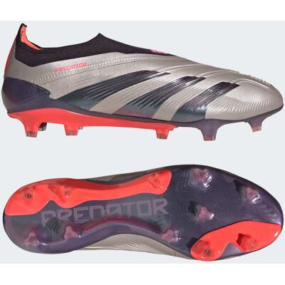 Adidas Chaussure sans lacets Predator Elite Terrain souple Platinum Metallic / Aurora Black / Carbon 38 - Publicité Adidas Chaussure sans lacets Predator Elite Terrain souple Platinum Metallic / Aurora Black / Carbon 38 - Publicité