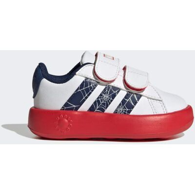 CHAUSSURE ADIDAS MARVEL SPIDER-MAN GRAND COURT BÉBÉS Cloud White / Dark Blue / Pure Ruby 25 - Publicité CHAUSSURE ADIDAS MARVEL SPIDER-MAN GRAND COURT BÉBÉS Cloud White / Dark Blue / Pure Ruby 25 - Publicité