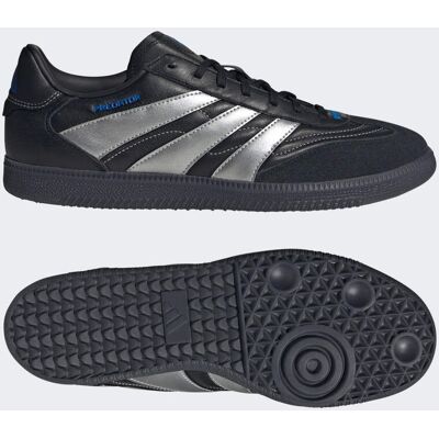 Adidas Chaussure indoor Predator Freestyle Enfants Core Black / Silver Metallic / Glow Blue 39 1/3 - Publicité Adidas Chaussure indoor Predator Freestyle Enfants Core Black / Silver Metallic / Glow Blue 39 1/3 - Publicité