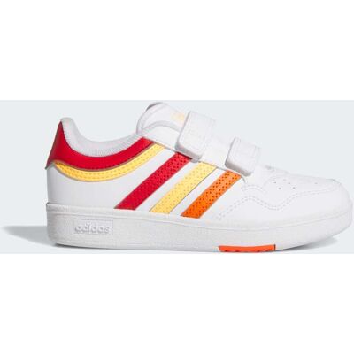 Adidas Chaussure Hoops 4.0 Cloud White / Better Scarlet / Flash Orange 34 - Publicité Adidas Chaussure Hoops 4.0 Cloud White / Better Scarlet / Flash Orange 34 - Publicité