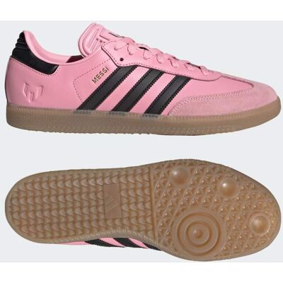 Adidas Chaussure Samba Messi Light Pink / Core Black / Gum 39 1/3 - Publicité Adidas Chaussure Samba Messi Light Pink / Core Black / Gum 39 1/3 - Publicité