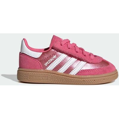 Adidas CHAUSSURE LACETS ÉLASTIQUES FERMETURE CONFORTABLE HANDBALL SPEZIAL Pink Fusion / Cloud White / Gum 25 1/2 - Publicité Adidas CHAUSSURE LACETS ÉLASTIQUES FERMETURE CONFORTABLE HANDBALL SPEZIAL Pink Fusion / Cloud White / Gum 25 1/2 - Publicité