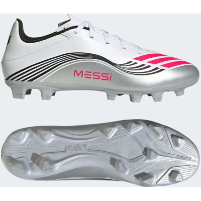 Adidas Chaussure F50 Messi Club Terrain souple/Multi-surfaces Cloud White / Lucid Red / Silver Metallic 41 1/3 - Publicité Adidas Chaussure F50 Messi Club Terrain souple/Multi-surfaces Cloud White / Lucid Red / Silver Metallic 41 1/3 - Publicité