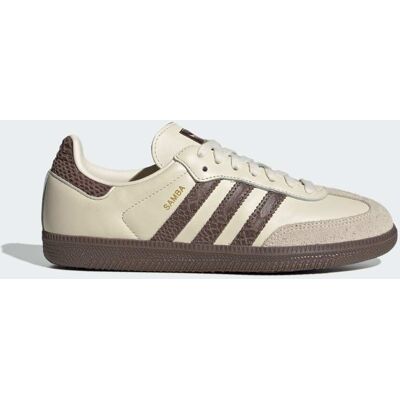 Adidas CHAUSSURE SAMBA OG Cream White / Earth Strata / Maroon 44 - Publicité Adidas CHAUSSURE SAMBA OG Cream White / Earth Strata / Maroon 44 - Publicité