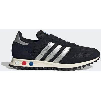 Adidas CHAUSSURE LA TRAINER OG Core Black / Silver Metallic / Off White 44 2/3 - Publicité Adidas CHAUSSURE LA TRAINER OG Core Black / Silver Metallic / Off White 44 2/3 - Publicité