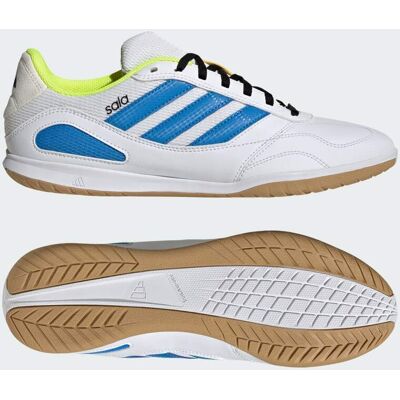 Adidas Chaussure SUPER SALA COMPETITION III Indoor Cloud White / Lucid Ray Blue / Solar Yellow 48 - Publicité Adidas Chaussure SUPER SALA COMPETITION III Indoor Cloud White / Lucid Ray Blue / Solar Yellow 48 - Publicité