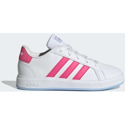 Adidas Chaussure Grand Court Lifestyle Tennis Lace-Up Cloud White / Pulse Magenta / Glow Blue 38 - Publicité Adidas Chaussure Grand Court Lifestyle Tennis Lace-Up Cloud White / Pulse Magenta / Glow Blue 38 - Publicité