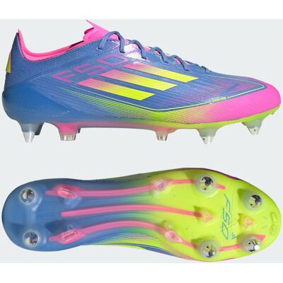 Adidas Chaussure F50 Elite Terrain gras Blue Fusion / Lucid Lemon / Lucid Pink 39 1/3 - Publicité Adidas Chaussure F50 Elite Terrain gras Blue Fusion / Lucid Lemon / Lucid Pink 39 1/3 - Publicité