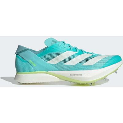 Adidas Chaussure Adizero Avanti Flash Aqua / Zero Metalic / Lucid Lemon 46 2/3 - Publicité Adidas Chaussure Adizero Avanti Flash Aqua / Zero Metalic / Lucid Lemon 46 2/3 - Publicité