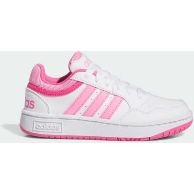 Adidas Chaussure Hoops Cloud White / Bliss Pink / Pulse Magenta 28 - Publicité Adidas Chaussure Hoops Cloud White / Bliss Pink / Pulse Magenta 28 - Publicité