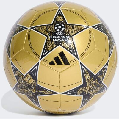 Adidas UCL Club 25/26 Phase de groupes Ball Gold Metallic / Black / White 4 - Publicité Adidas UCL Club 25/26 Phase de groupes Ball Gold Metallic / Black / White 4 - Publicité