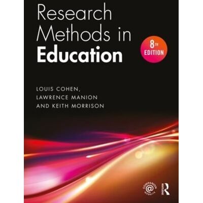 Cohen, Louis (Loughb, Louis Cohen, Lawrence Manion, Keith Morrison, COHEN, LOUIS Research Methods in Education - Publicité Cohen, Louis (Loughb, Louis Cohen, Lawrence Manion, Keith Morrison, COHEN, LOUIS Research Methods in Education - Publicité
