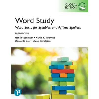 Francine Johnston, Marcia Invernizzi, Donald Bear, Shane Templeton, JOHNSTON FRANCINE Word Sorts for Syllables and Affixes Spellers, Global Edition - Publicité Francine Johnston, Marcia Invernizzi, Donald Bear, Shane Templeton, JOHNSTON FRANCINE Word Sorts for Syllables and Affixes Spellers, Global Edition - Publicité