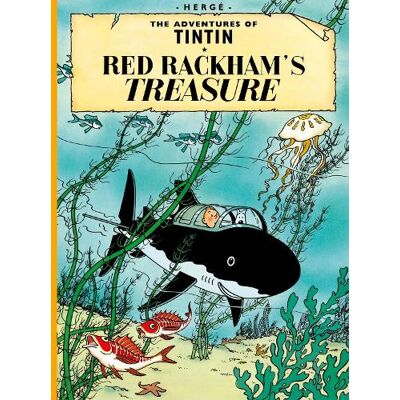Hergé, Hergé, HERGE Red Rackham's Treasure - Publicité Hergé, Hergé, HERGE Red Rackham's Treasure - Publicité