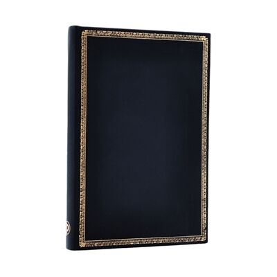 Paperblanks Black Edition Mini Lined Hardcover Journal (Elastic Band Closure) - Publicité Paperblanks Black Edition Mini Lined Hardcover Journal (Elastic Band Closure) - Publicité