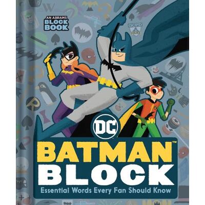 Warner Brothers, WARNER BROTHERS Batman Block (An Abrams Block Book) - Publicité Warner Brothers, WARNER BROTHERS Batman Block (An Abrams Block Book) - Publicité