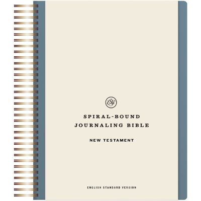 ESV Spiral-Bound Journaling Bible, New Testament - Publicité ESV Spiral-Bound Journaling Bible, New Testament - Publicité