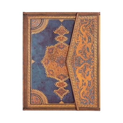 Paperblanks Safavid Indigo (Safavid Binding Art) Ultra Lined Hardcover Journal - Publicité Paperblanks Safavid Indigo (Safavid Binding Art) Ultra Lined Hardcover Journal - Publicité