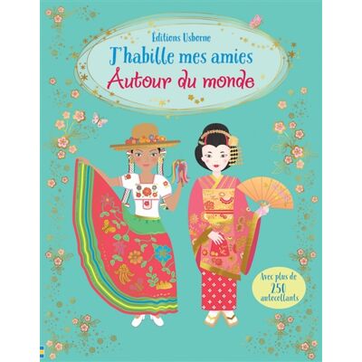 Emily Bone J'habille mes amies - Autour du monde - Dès 5 ans - Publicité Emily Bone J'habille mes amies - Autour du monde - Dès 5 ans - Publicité