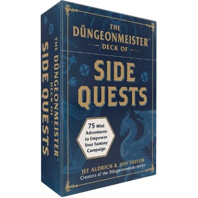 Jef Aldrich, Jon Taylor, ALDRICH, JEF Düngeonmeister Deck of Side Quests - Publicité Jef Aldrich, Jon Taylor, ALDRICH, JEF Düngeonmeister Deck of Side Quests - Publicité