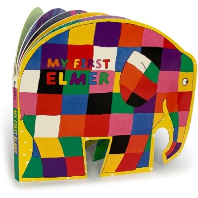 David McKee, MCKEE, DAVID My first elmer shaped board book - Publicité David McKee, MCKEE, DAVID My first elmer shaped board book - Publicité