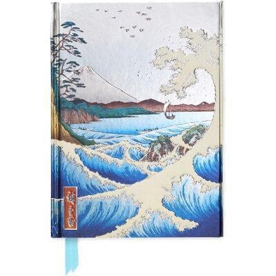 Unknown Hiroshige: Sea at Satta (Foiled Journal) - Publicité Unknown Hiroshige: Sea at Satta (Foiled Journal) - Publicité