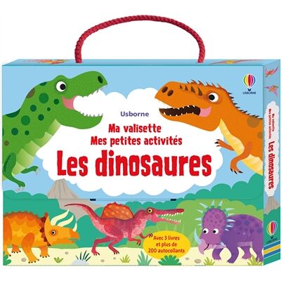 Various Ma valisette Mes petites activités : Les dinosaures - Publicité Various Ma valisette Mes petites activités : Les dinosaures - Publicité