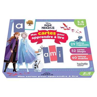 Walt Disney company Mes cartes pour apprendre à lire avec La reine des neiges II : 3-6 ans - Publicité Walt Disney company Mes cartes pour apprendre à lire avec La reine des neiges II : 3-6 ans - Publicité