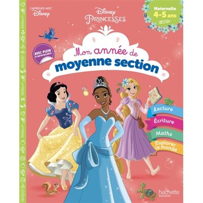 Walt Disney company Disney princesses : mon année de moyenne section : maternelle 4-5 ans - Publicité Walt Disney company Disney princesses : mon année de moyenne section : maternelle 4-5 ans - Publicité