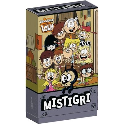 Nickelodeon Bienvenue chez les Loud - Boîte de cartes - Mistigri - Publicité Nickelodeon Bienvenue chez les Loud - Boîte de cartes - Mistigri - Publicité