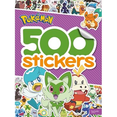 The Pokémon Company Pokémon - 500 stickers Paldea - 500 stickers - Publicité The Pokémon Company Pokémon - 500 stickers Paldea - 500 stickers - Publicité
