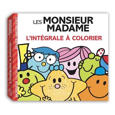 Sanrio Les Monsieur Madame : L'intégrale à colorier NED : Livre de coloriages - Publicité Sanrio Les Monsieur Madame : L'intégrale à colorier NED : Livre de coloriages - Publicité
