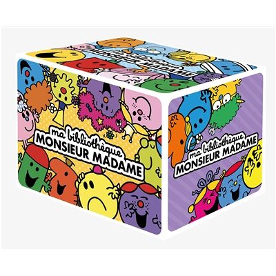 Roger Hargreaves, Adam Hargreaves Ma bibliothèque Monsieur Madame (édition 2025) - Publicité Roger Hargreaves, Adam Hargreaves Ma bibliothèque Monsieur Madame (édition 2025) - Publicité