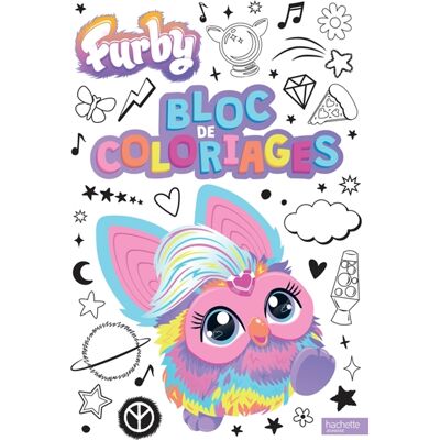 Hasbro Furby - Bloc de coloriages - Bloc de coloriages - Publicité Hasbro Furby - Bloc de coloriages - Bloc de coloriages - Publicité
