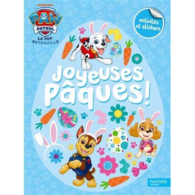 Nickelodeon La Pat' Patrouille : joyeuses Pâques ! : activités et stickers - Publicité Nickelodeon La Pat' Patrouille : joyeuses Pâques ! : activités et stickers - Publicité