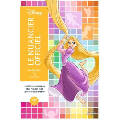 Coloriages mystères : Livre compagnon : Nuancier des personnages Disney - Publicité Coloriages mystères : Livre compagnon : Nuancier des personnages Disney - Publicité