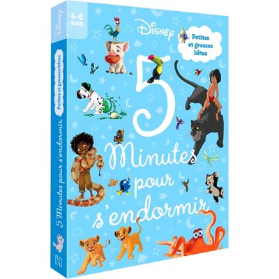 Walt Disney company DISNEY - 5 Minutes pour s'endormir - Petites et grosses bêtes - Animaux, vol. 2 - Publicité Walt Disney company DISNEY - 5 Minutes pour s'endormir - Petites et grosses bêtes - Animaux, vol. 2 - Publicité