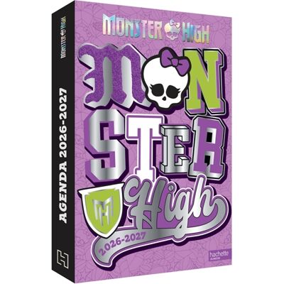 Mattel Monster High : Agenda 2026-2027 - Publicité Mattel Monster High : Agenda 2026-2027 - Publicité
