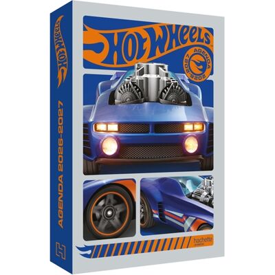 Mattel Hot Wheels : Agenda 2026/2027 - Publicité Mattel Hot Wheels : Agenda 2026/2027 - Publicité