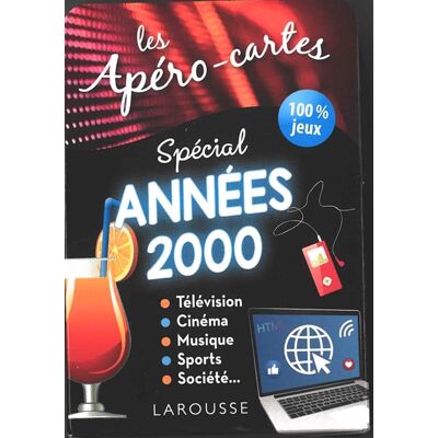 COLLECTIF Les apéro-cartes spécial années 2000 : télévision, cinéma, musique, sports, société... : 100 % jeux - Publicité COLLECTIF Les apéro-cartes spécial années 2000 : télévision, cinéma, musique, sports, société... : 100 % jeux - Publicité
