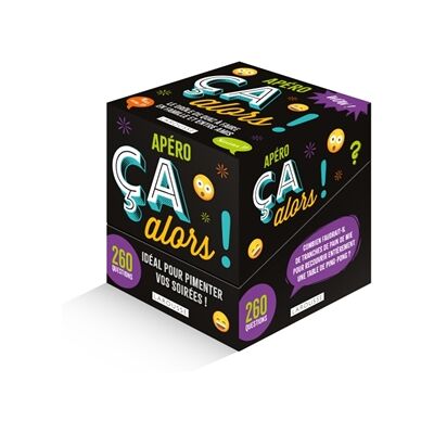 COLLECTIF Apéro Ca alors !? : Le drôle de quiz à faire en famille - Publicité COLLECTIF Apéro Ca alors !? : Le drôle de quiz à faire en famille - Publicité