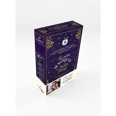 Les cartes magiques d'Arlette Grimm - 60 cartes pour révéler la sorcière qui est en vous - Publicité Les cartes magiques d'Arlette Grimm - 60 cartes pour révéler la sorcière qui est en vous - Publicité