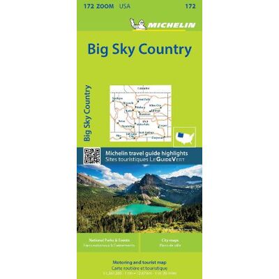 MICHELIN Big Sky Country - Zoom Map 172 - Publicité MICHELIN Big Sky Country - Zoom Map 172 - Publicité