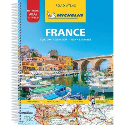 MICHELIN France -A4 Tourist & Motoring Atlas - Publicité MICHELIN France -A4 Tourist & Motoring Atlas - Publicité