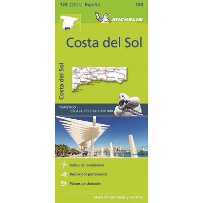 MICHELIN Costa del Sol - Zoom Map 124 - Publicité MICHELIN Costa del Sol - Zoom Map 124 - Publicité