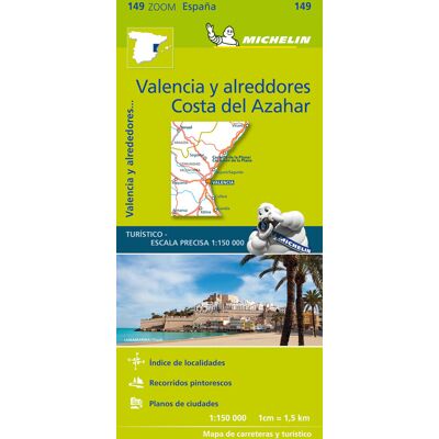 Michelin Costa del Azahar, Valencia y alreddores - Publicité Michelin Costa del Azahar, Valencia y alreddores - Publicité